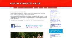 Desktop Screenshot of louth-ac.org.uk